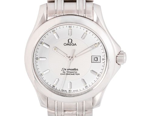 OMEGA Seamaster Automatik Chronometer Ref. 168.1601 Herren Armbanduhr. Edelstahl. Original Stahlband mit Faltschließe. Automa