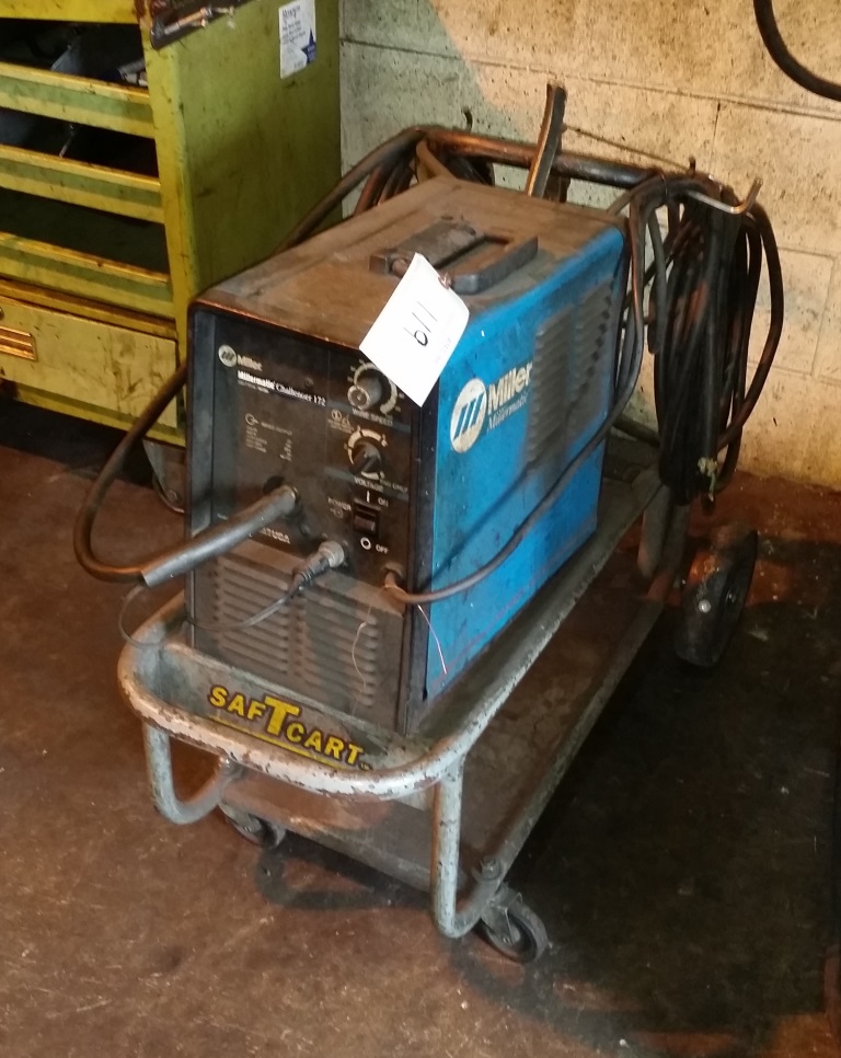Miller Model Millermatic Challenger 172 230Volt Wire Welder, S/N