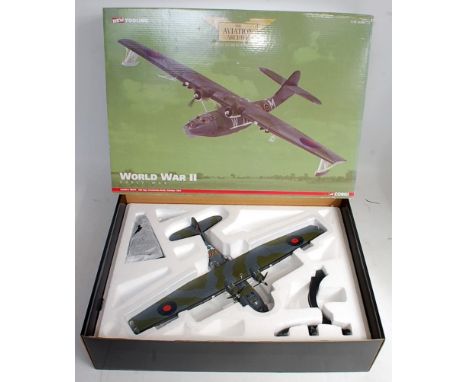 A Corgi Aviation Archive No. AA36101 1/72 scale model of a WWII Catalina Mk2A, as issued in the original polystyrene packed b