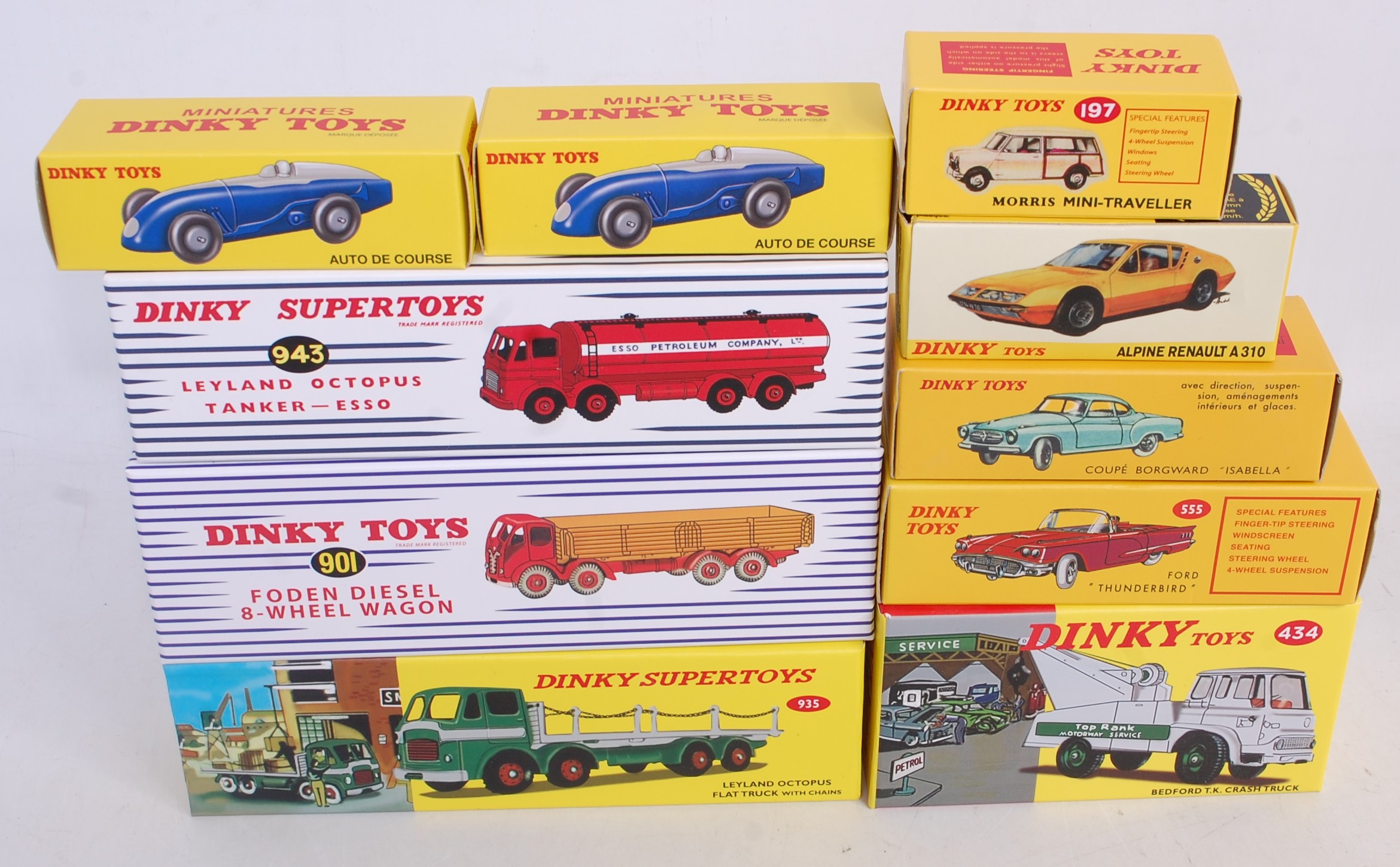 Lot 681 - Atlas Edition Dinky Toys - A box containing