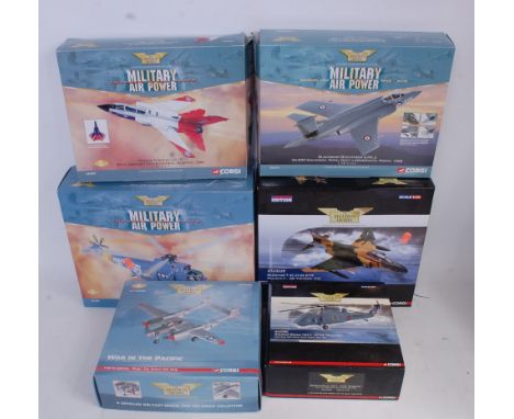 Six various boxed mixed scale Corgi Aviation Archive diecast aircraft to include AA37602, AA33603, AA33408, AA34101, AA36601,