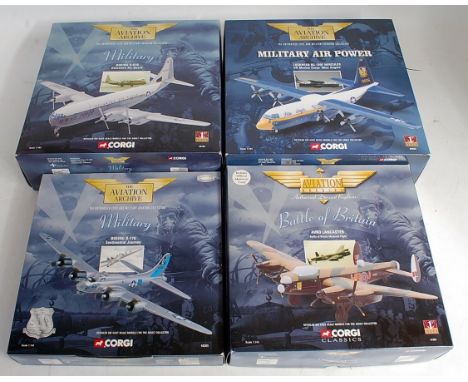 Seven various mixed scale boxed Corgi Aviation Archive diecast aircraft, all appear as issued to include reference numbers 48