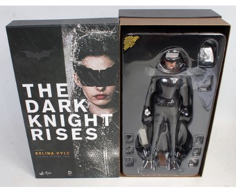 A Hot Toys MMS 188 The Dark Knight Rises Selina Kyle Cat Woman figurine from the Batman range, item No. 901933, 12'' figure, 