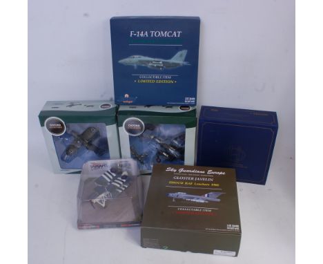 Six various boxed mixed scale diecast aircraft to include Oxford, Corgi Aviation Archive, Witty Wings, and others to include 