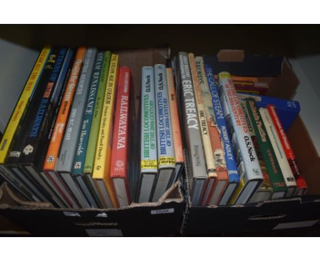 A shelf of Railway related Books including Eric Tracey, OS Nook, Tom Heavyside etc