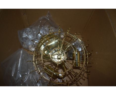 An Endon chandelier style ceiling light in original box.