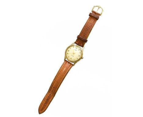 A 9 Carat Gold Centre Seconds Smiths Everest Wristwatch, circa 1960, manual wound movementCase with surface scratches, case w