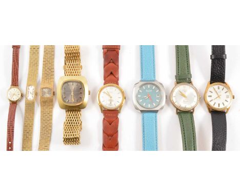 Mido and Avia - thirty vintage wristwatches, mostly gentleman's, mostly automatic movements, mostly stainless steel cases, st