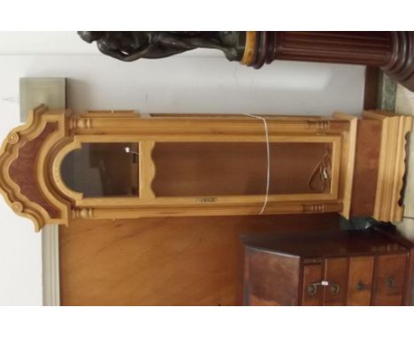 Long cased clock case