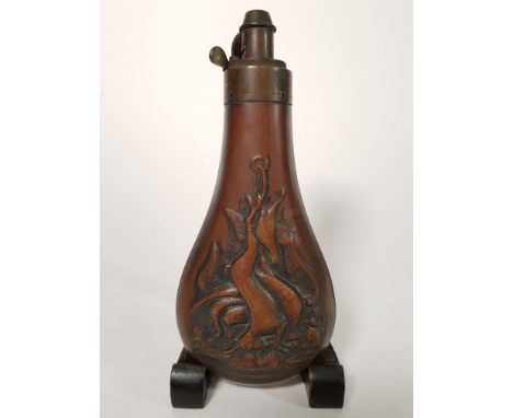COPPER POWDER FLASK