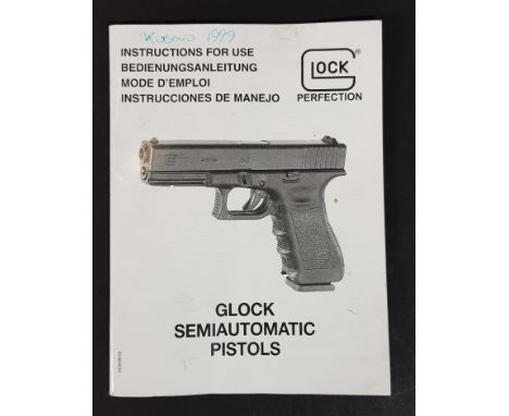 RUC ISSUE GLOCK PISTOL MANUAL KOSOVO 1999
