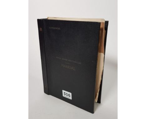 1950'S ROYAL ULSTER CONSTABULARY MANUAL