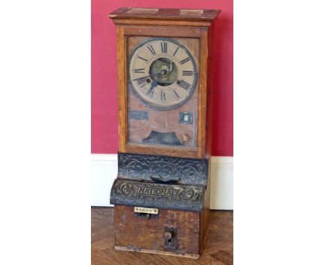 National time recorder, London. SE Unfortunately we are not doing condition reports for this sale.