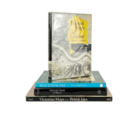 (Cartography) Four works Darlington &amp; Howgego. 'Printed Maps of London 1553-1860,' clipped dj, fine, George Philip &amp; 