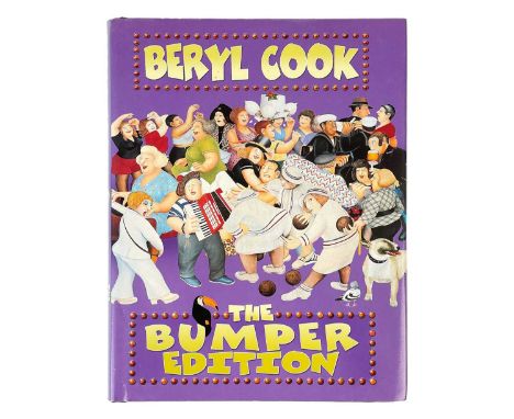 (Signed) Beryl Cook The Bumper Edition Signed in ink to title page, unclipped dj, colour illustrations throughout, vg, Victor
