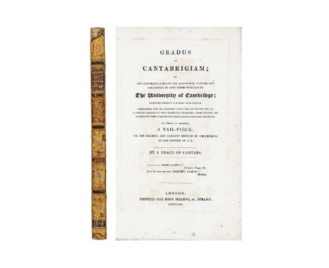 (Worsfold binding) Gradus ad Cantabrigiam; or New University Guide to...the University of Cambridge...By a Brace of Cantabs F