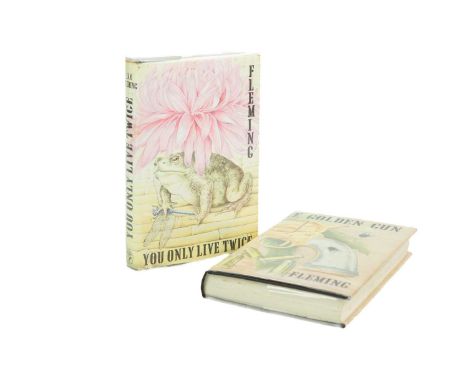 Ian Fleming Two works 'You Only Live Twice,' first edition, small stain to the head of spine to an otherwise fine unclipped d