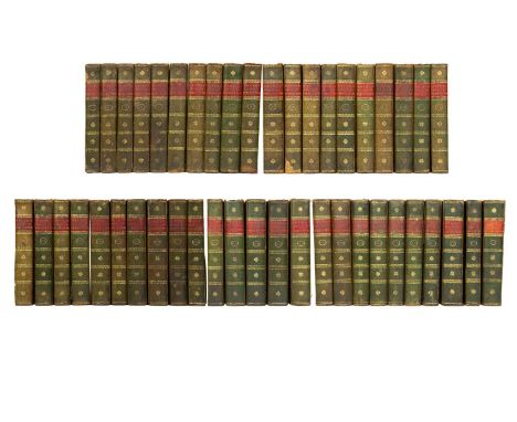 (Bindings) Arthur Young Annals of Agriculture and Other Useful Arts  A complete run from vol I to XLV (45 volumes), a uniform