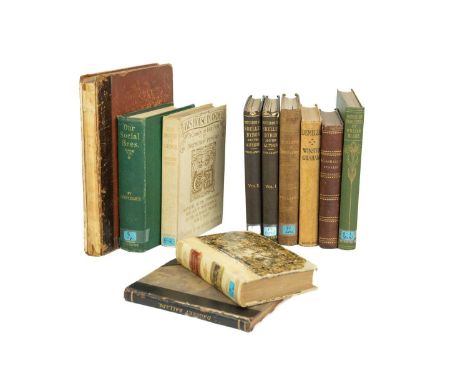 (Literature) Eleven works E. J. Trelawny. 'Recollections of the Last Days of Shelley and Byron,' first edition, original embo