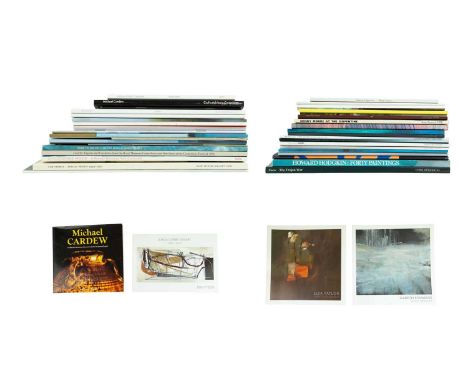 (Modern Art) A large collection of exhibition catalogues  Thirty nine, almost all in vg to fine condition, including Howard H