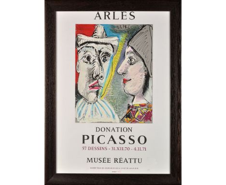 After Pablo Picasso
A POSTER FOR AN EXHIBITION AT THE MUSÉE RÉATTU
colour lithograph, published by Mourlot & Spadem
69 x 49cm