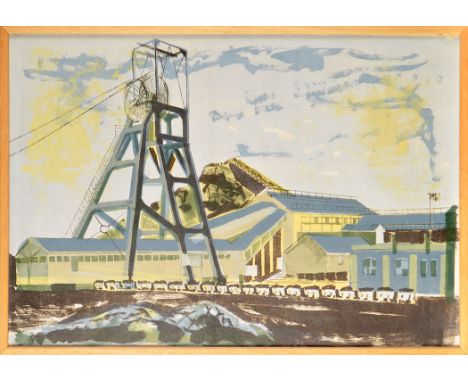 Andrew Purches
FIRBECK COLLIERY
dated 1959
colour lithograph
39.5 x 57cms; 15 1/2 x 22 1/2in.