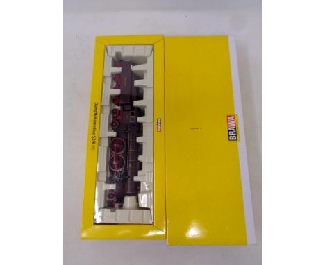 A Brawa HO scale Dampflokomotive S2/6 locomotive with tender, boxed  