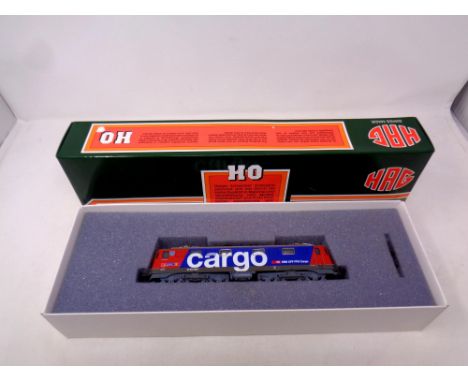 A HAG HO Scale SBB CFF FFS Cargo locomotive, boxed 