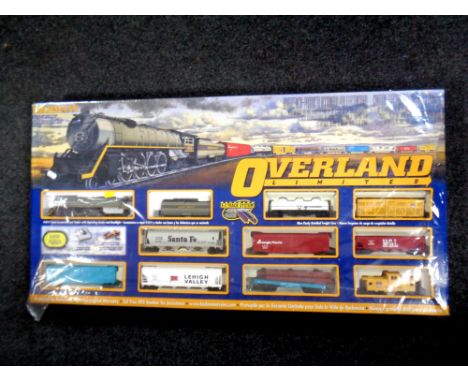 A Bachmann Overland Limited train set, boxed  