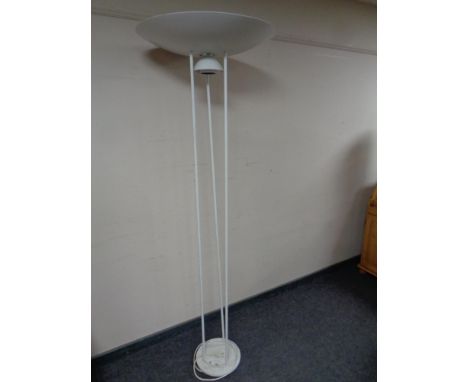 A mid 20th century metal floor lamp (continental wiring) 