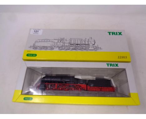 A Trix HO scale 22103 BR 59 locomotive with tender, boxed  