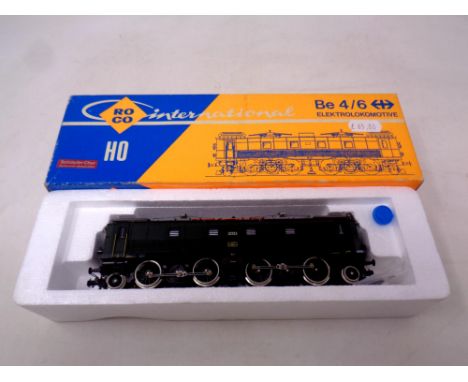 A Roco 04191A continental HO Scale BE 4/6 Elektrolokomotive, boxed 