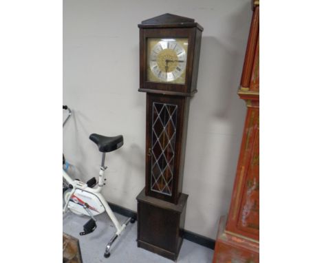 A reproduction longcase clock 