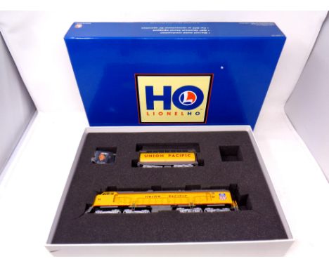 A Lionel HO scale 6-58100 Union Pacific Veranda Gas Turbine 61 Locomotive with tender, boxed 