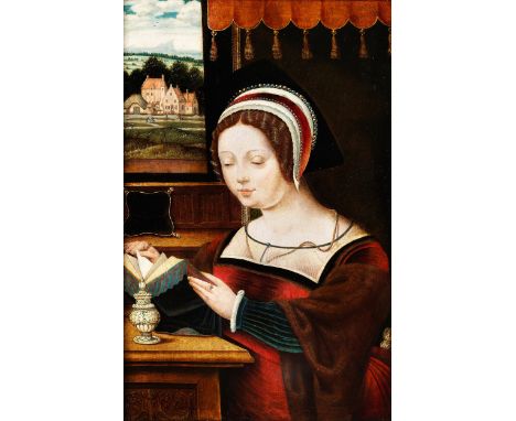 Meister mit dem Papagei Die Meisterbezeichnung ist ein Notname für eine Gruppe von hochrangigen Malern, die um 1520 oder 1530