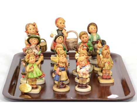 Eighteen Hummel figures 