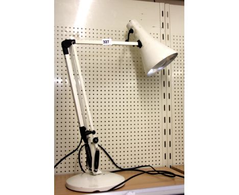 A vintage Terry's angle-poise lamp.