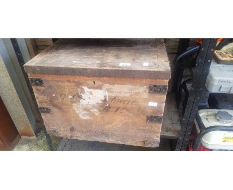 A WWI military trunk, Royal Engineers