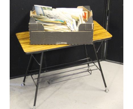 POSTCARDS - a box filled with miscellaneous unmarked postcards and a number of used Christmas cards. Lot further includes a r