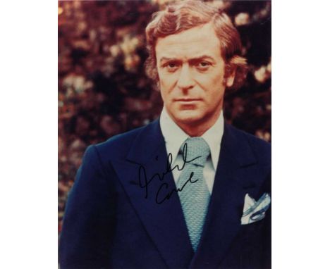 Michael Caine signed 10 x 8 colour photo. Brilliant portrait photo of the legendary actor.  Good condition.  All items come w