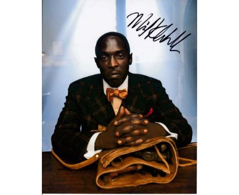Michael K Williams signed 10 x 8 colour photo. Starred in the excellent series The Wire.   Good condition.  All items come wi