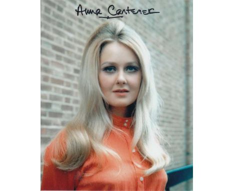 Anna Carteret signed 10 x 8 colour photo. Nice early portrait photo of the actress best known as Juliet Bravo.   Good conditi