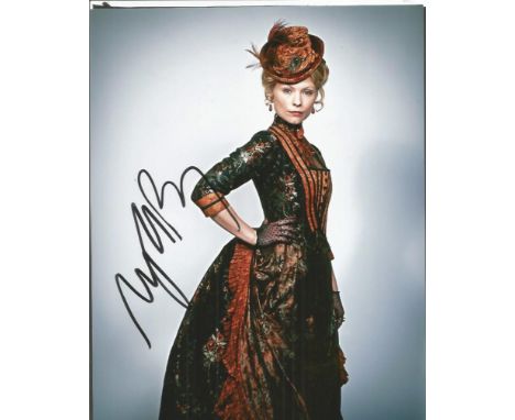 Myanna Buring signed 108 colour photo.  Swedish actress who starred in The Twilight Saga Breaking Dawn  Parts 1 and 2 as well