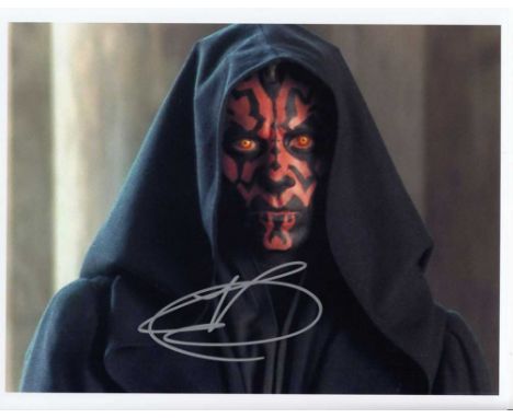 Ray Park signed 10 x 8 colour photo. Superb colour from Star Wars Episode I The Phantom Menace, signed by Ray Park who played