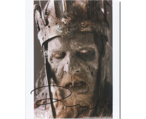 Paul Norell signed 10x8 colour photo of his character King of the Dead in Lord of the Rings: Return of the King  Good conditi