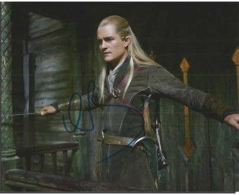 Orlando Bloom signed 10 x 8 colour photo from Lord of the Rings  Good condition.  All items come with a Certificate of Authen