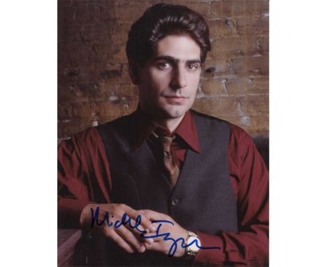 Michael Imperiole signed 10 x 8 colour photo. Colour portrait photo signed by the actor Michael Imperiole, best known for the
