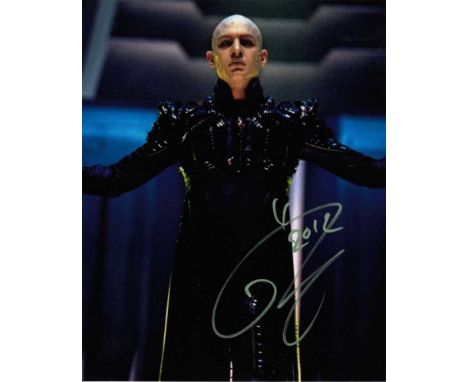 Tom Hardy signed 10 x 8 colour photo. Brilliant photo signed by the top Brit actor who starred as Bane in Batman The Dark Kni