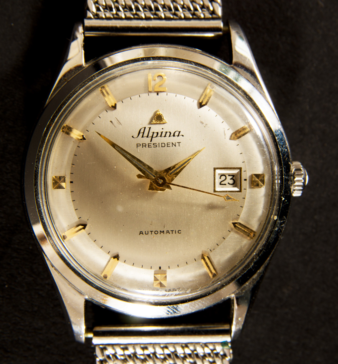 alpina president automatic watch