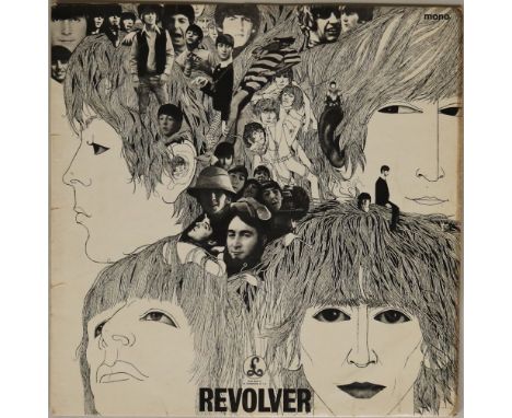 REVOLVER LP (ORIGINAL UK MONO WITHDRAWN MIX PMC 7009). A neat example original UK pressing of Revolver, containing the withdr
